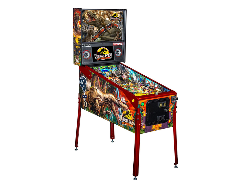 Jurassic Park 30th Anniversary LE Pinball Machine by STERN Pinball For